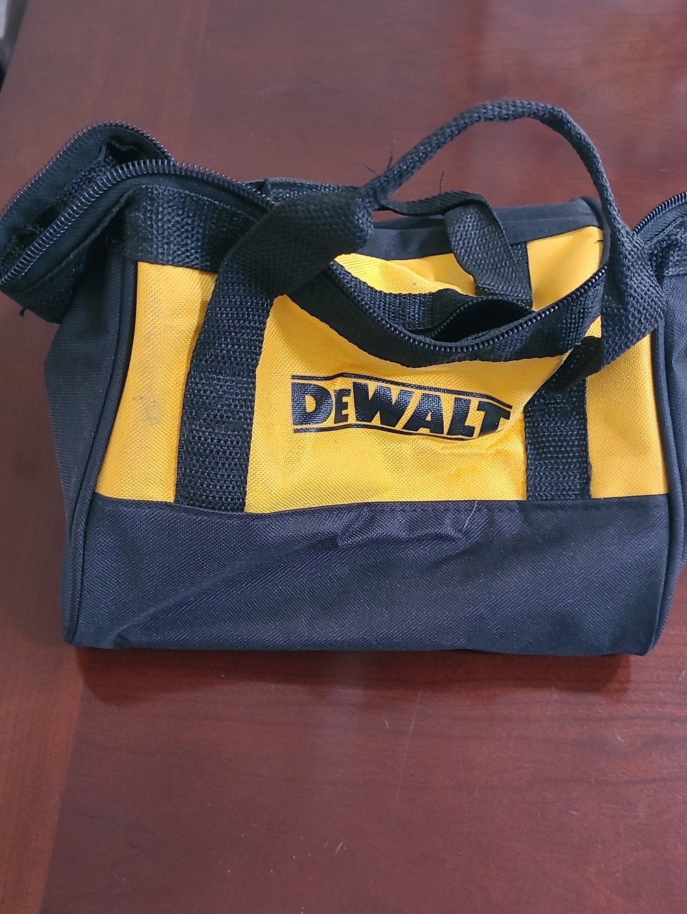 DEWALT Black and Yellow Compact Duffel Tool Bag